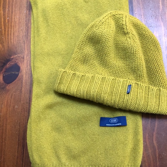 Gobi Mongolian 0 Cashmere Scarf Hat 
